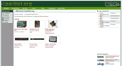 Desktop Screenshot of live.partlist.org
